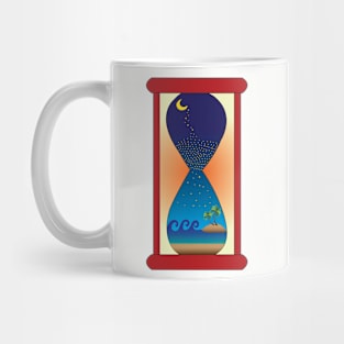 Cosmic Hourglass Mug